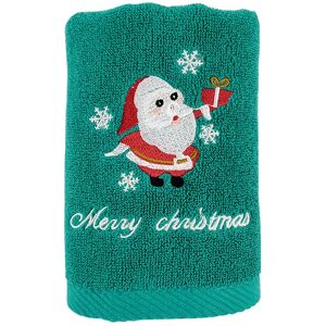 PatPat Christmas Towels - Absorbent, Lint-Free, Pure Cotton, Festive Embroidery for Kitchen and Bathroom  - Green