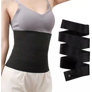 PatPat Women Waist Trimmer Belt Shapewear Weight Loss Waist Trainer Sport Workout Slimming Body Shaper  - Black