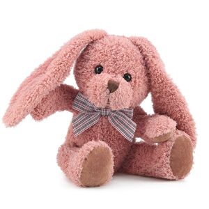 PatPat Cute Plush Bunny Rabbit Stuffed Animal Toys Long Ear Bunny Rabbit Toy Dolls 12.6inch  - Red