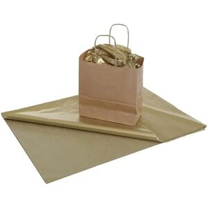 500 x 750mm - Gold Tissue Paper - 100 Sheets