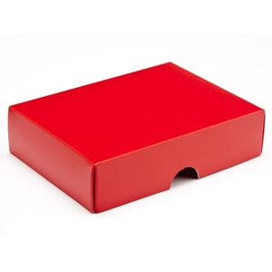 112 x 82 x 32mm - Red Gift Boxes - Lid - 25 Lids