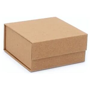 Kraft Magnetic Gift Boxes - 85 x 85 x 40mm - 12 Boxes