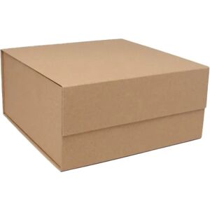 Kraft Magnetic Gift Boxes - 250 x 250 x 120mm - 12 Boxes