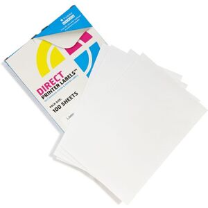 Printer Labels - 35 Per Sheet - Round - 37mm Diameter - 100 Sheets