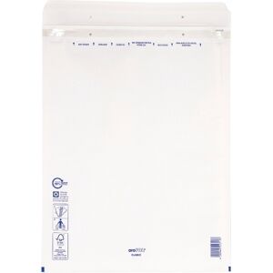 150mm x 215mm - Arofol Size 3C Padded Envelopes - White - 100 Bags