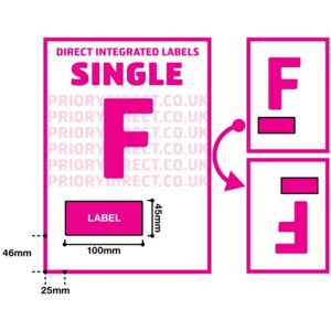 eBay Packing Slips - Single Style F - 100 Sheets