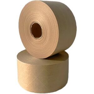 70mm x 100m Reinforced Gummed Paper Tape - 18 Rolls