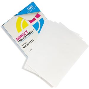 Printer Labels - 27 Per Sheet - Round Corners - 100 Sheets