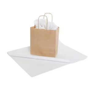450 x 700mm - White Tissue Paper - 480 Sheets