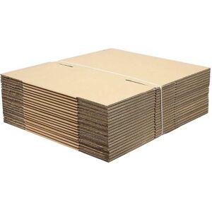 Single Wall Cardboard Boxes - 250 x 150 x 100mm - 25 Boxes