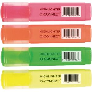 Highlighters - Assorted - 4 Pens