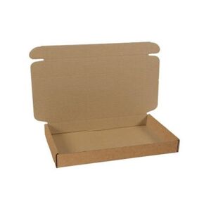 Brown Postal Boxes - 218 x 159 x 20mm  - 50 Boxes