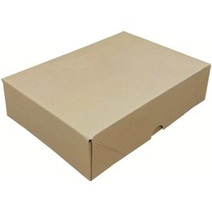 A5 Brown Stationery Boxes & Lids - 100 Boxes