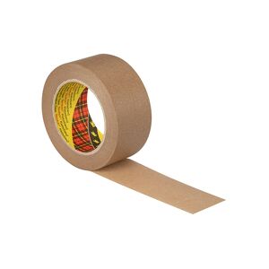 50mm x 50m - Scotch® 3444 Brown Paper Tape - 36 Rolls