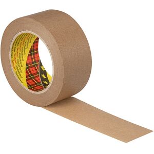 75mm x 50m - Scotch® 3444 Brown Paper Tape - 24 Rolls