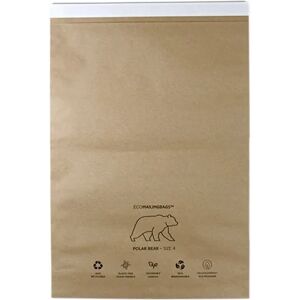 Paper Mailing Bags - Priory Elements EcoMailingBags™ - 525 x 380 x 100mm - Polar Bear - 50 Bags