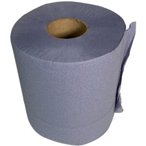 Blue Centrefeed Rolls - 195mm x 120m - 2 Ply - 6 Rolls