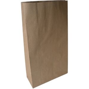 Brown Block Bottom Paper Bags - 175 x 290 x 345mm - 250 Bags