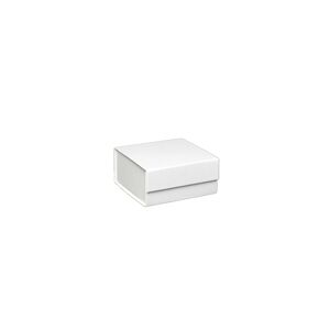 White Magnetic Gift Boxes - 85 x 85 x 40mm - 12 Boxes