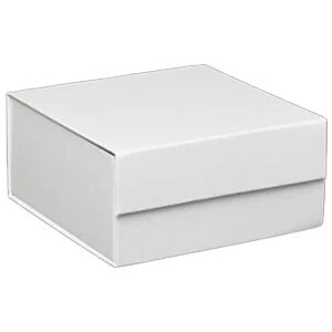 White Magnetic Gift Boxes - 100 x 100 x 50mm - 12 Boxes