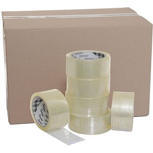 3M 369 Clear Packing Tape - 36 Rolls