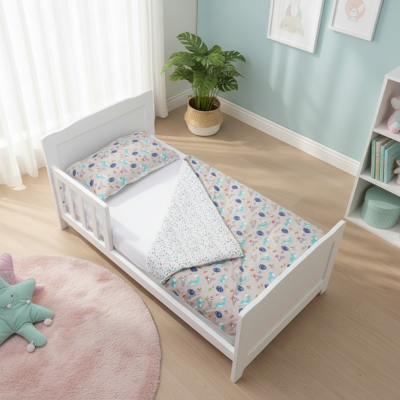 Forrest Woody Organic Cotton Junior All-in-One 4.0 Tog Quilt Bedding Set Forrest Woody Organic Cotton Junior All-in-One 4.0 Tog Quilt Bedding Set