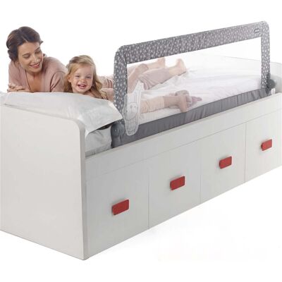 Jane/Kinderkraft Baby Bed Guardrail - Foldable, Strong, Washable Jane/Kinderkraft Baby Bed Guardrail - Foldable, Strong, Washable