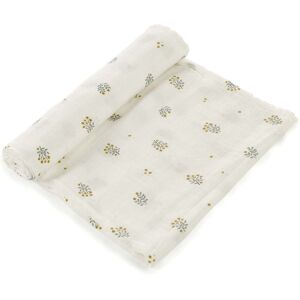 Jane Extra Large Bamboo Muslin Cloths For Baby, 120 x 120 cm, Botanic Jane Extra Large Bamboo Muslin Cloths For Baby, 120 x 120 cm, Botanic
