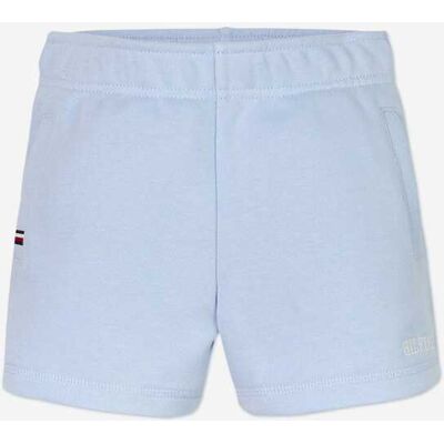 Tommy Hilfiger Girls Tommy Script Shorts in Blue Tommy Hilfiger Girls Tommy Script Shorts in Blue