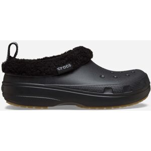 Crocs Kids Classic Lined Shorty Clog in Black Crocs Kids Classic Lined Shorty Clog in Black
