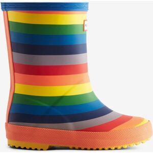 Hunter Kids First Rainbow Wellington Boots in Multicolour Hunter Kids First Rainbow Wellington Boots in Multicolour