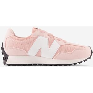 New Balance Girls 327 Bungee Lace Logo Trainers in Pink New Balance Girls 327 Bungee Lace Logo Trainers in Pink