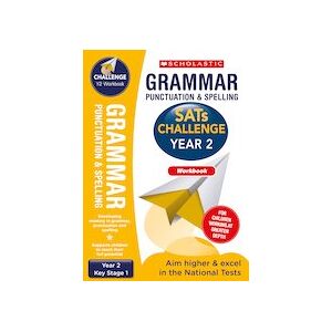 SATs Challenge: Grammar, Punctuation and Spelling Workbook (Year 2) x 10