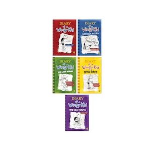 Diary of a Wimpy Kid Pack x 5