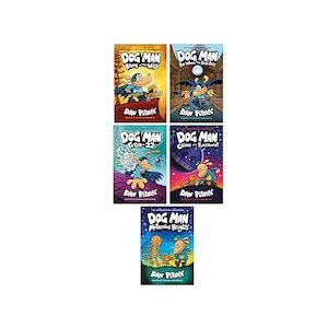 Dog Man Books 6-10 Pack