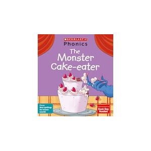 The Monster Cake-eater (Set 10) x6 Pack Matched to Little Wandle Letters and Sounds Revised