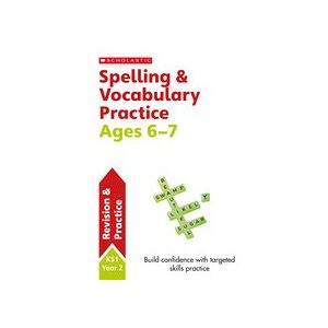 Scholastic English Skills: Spelling and Vocabulary Workbook (Year 2) x 6