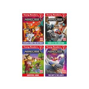 Minecraft Young Readers 4 Book Set Minecraft Young Readers 4 Book Set