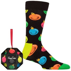 Mens and Women's 1 Pair Happy Socks Bauble Gift Boxed Socks Multi 4-7 Unisex - Multi Coloured - Size: 4-7 Unisex Mens and Women's 1 Pair Happy Socks Bauble Gift Boxed Socks Multi 4-7 Unisex - Multi Coloured - Size: 4-7 Unisex