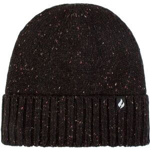 Mens 1 Pack SOCKSHOP Heat Holders Andes Deep Turnover Hat Black One Size - Black - Size: One Size Mens 1 Pack SOCKSHOP Heat Holders Andes Deep Turnover Hat Black One Size - Black - Size: One Size