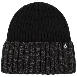 Mens 1 Pack SOCKSHOP Heat Holders Halmstad Chunky Twist Turnover Hat Black One Size - Black - Size: One Size Mens 1 Pack SOCKSHOP Heat Holders Halmstad Chunky Twist Turnover Hat Black One Size - Black - Size: One Size