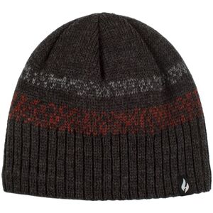 Mens 1 Pack SOCKSHOP Heat Holders Tromso Deep Rib Hat Anthracite Melange One Size - Grey - Size: One Size Mens 1 Pack SOCKSHOP Heat Holders Tromso Deep Rib Hat Anthracite Melange One Size - Grey - Size: One Size