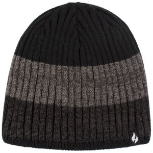 Mens 1 Pack SOCKSHOP Heat Holders Linden Stripe Hat Black One Size - Black - Size: One Size Mens 1 Pack SOCKSHOP Heat Holders Linden Stripe Hat Black One Size - Black - Size: One Size