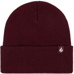 Mens and Women's 1 Pack SOCKSHOP Heat Holders Lite Maple Turnover Hat Burgundy One Size - Red - Size: One Size Mens and Women's 1 Pack SOCKSHOP Heat Holders Lite Maple Turnover Hat Burgundy One Size - Red - Size: One Size