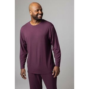 Mens 1 Pack Lazy Panda Bamboo Loungewear Selection Long Sleeved Top Burgundy Small - Red - Size: Small Mens 1 Pack Lazy Panda Bamboo Loungewear Selection Long Sleeved Top Burgundy Small - Red - Size: Small