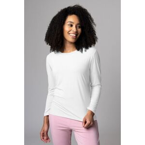 Women's 1 Pack Lazy Panda Bamboo Loungewear Selection Long Sleeved Top White UK 16 - White - Size: UK 16 Women's 1 Pack Lazy Panda Bamboo Loungewear Selection Long Sleeved Top White UK 16 - White - Size: UK 16