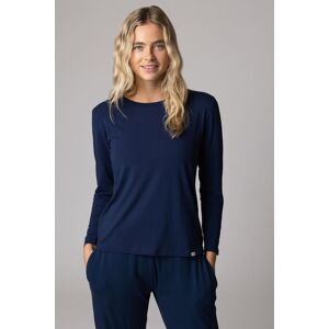 Women's 1 Pack Lazy Panda Bamboo Loungewear Selection Long Sleeved Top Navy Long Sleeved Top 14 Ladies - Blue - Size: UK 14 Women's 1 Pack Lazy Panda Bamboo Loungewear Selection Long Sleeved Top Navy Long Sleeved Top 14 Ladies - Blue - Size: UK 14