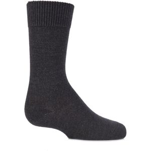 1 Pair Anthracite Melange Comfort Wool Plain Socks Kids Unisex 9-11.5 Kids (4-6 Years) - Falke - Grey - Size: 9-11.5 Kids 1 Pair Anthracite Melange Comfort Wool Plain Socks Kids Unisex 9-11.5 Kids (4-6 Years) - Falke - Grey - Size: 9-11.5 Kids