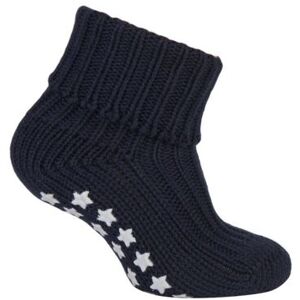 1 Pair Dark Marine Catspads Slipper Socks Kids Unisex 12-18 Months - Falke - Blue - Size: 12-18 Months 1 Pair Dark Marine Catspads Slipper Socks Kids Unisex 12-18 Months - Falke - Blue - Size: 12-18 Months