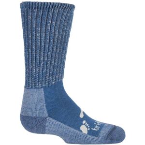 1 Pair Storm Blue Junior Trekker Socks All Day Comfort Kids Unisex 12-1 Kids (7-9 Years) - Bridgedale - Blue - Size: 12-1 Kids 1 Pair Storm Blue Junior Trekker Socks All Day Comfort Kids Unisex 12-1 Kids (7-9 Years) - Bridgedale - Blue - Size: 12-1 Kids